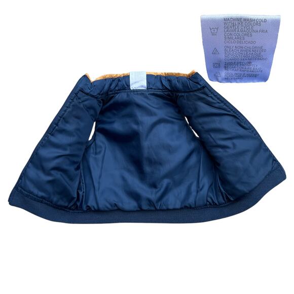 Disney Winnie the Pooh and Tigger Full-Zip Vest Baby Sz 12 Months - Picture 3 of 4